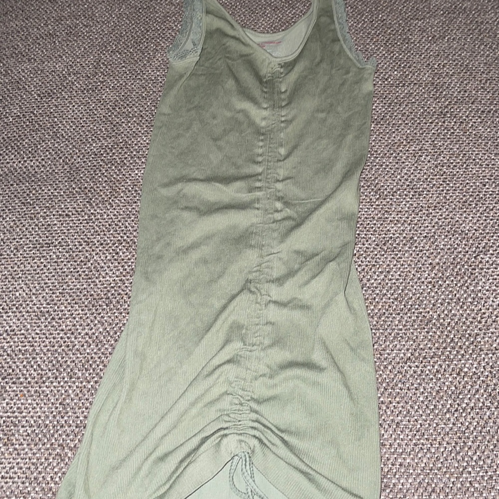 Womens size S/M sage green seamless dress